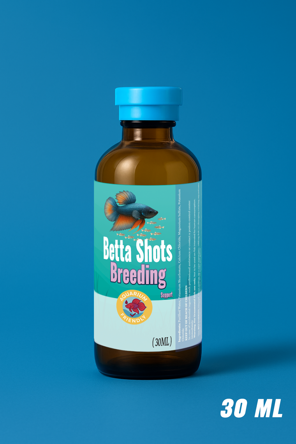 Breeding Support Betta Fish Shot β Pre-Conditioned, pH-Balanced (30 ML)
