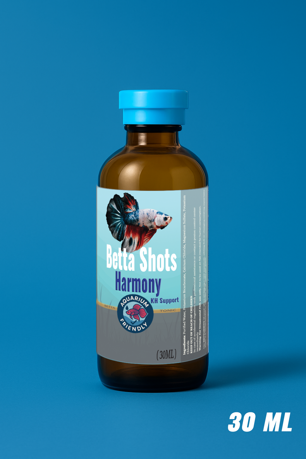 Betta Shots™ Harmony KH Support – 30 mL Buffer Booster