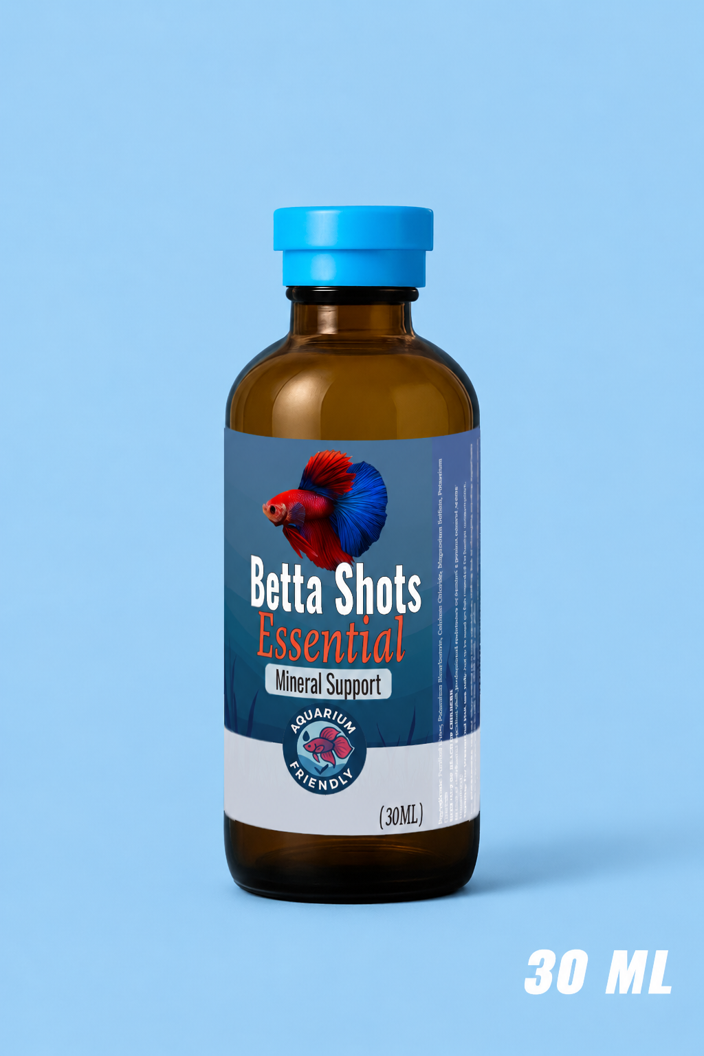Betta Shots™ Essential Mineral Support – 30 mL Water Booster