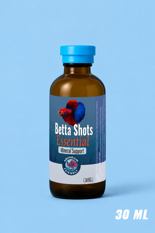 Betta Shots™ Essential Mineral Support – 30 mL Water Booster
