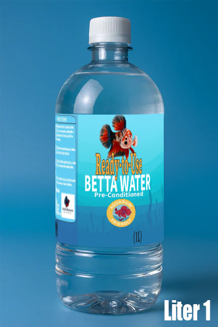 Ready-To-Use Betta Fish Water – Pre-Conditioned, pH-Balanced (1 Liter)