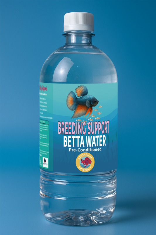 Breeding Support Betta Fish Water – Pre-Conditioned, pH-Balanced (1 Liter)