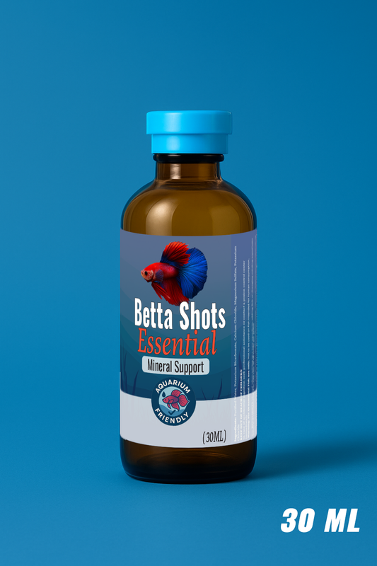 Betta Shots™ Essential Mineral Support – 30 mL Water Booster